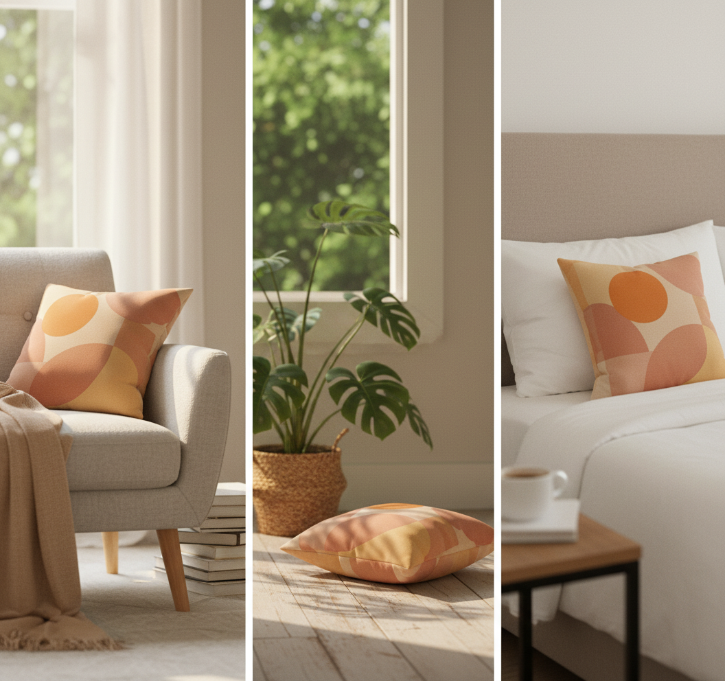 Boho Premium Pillow – Cozy Modern Luxury Home Decor