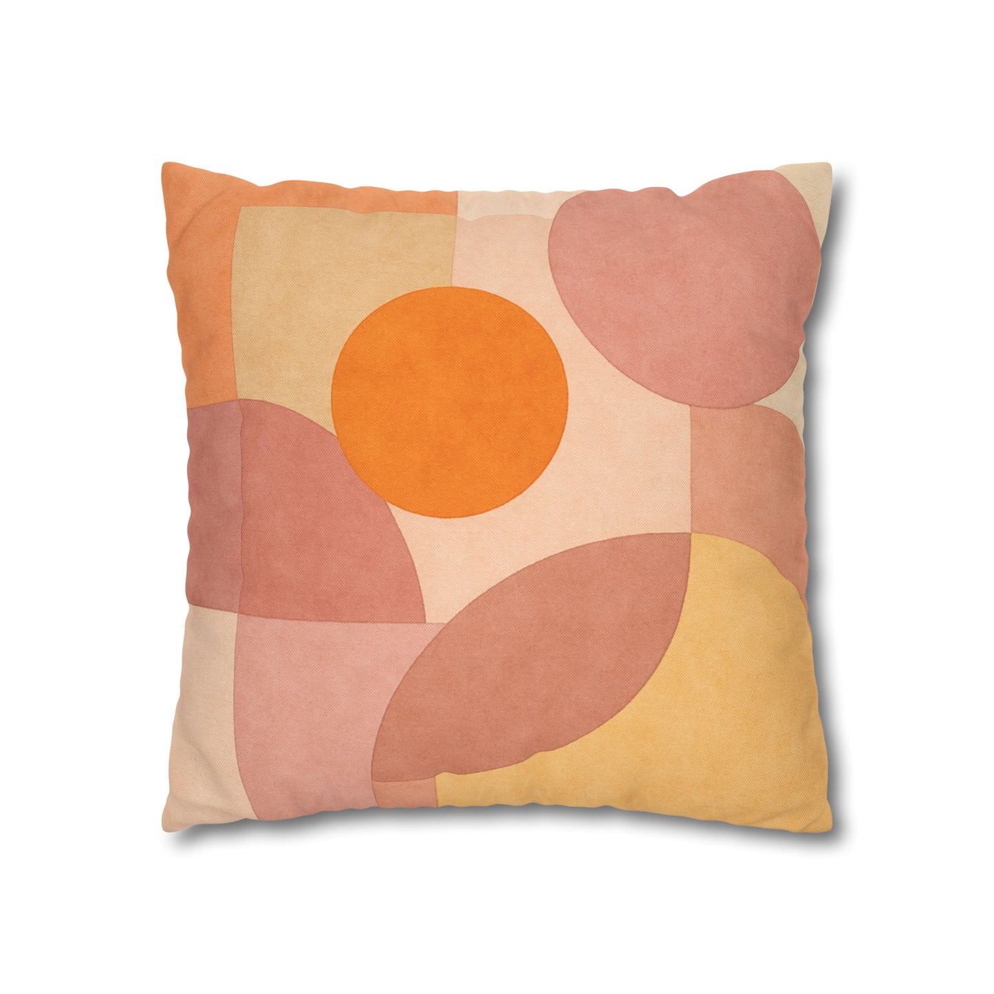 Boho Abstract Square Pillow - Geometric Decorative Throw Pillow Bohemian