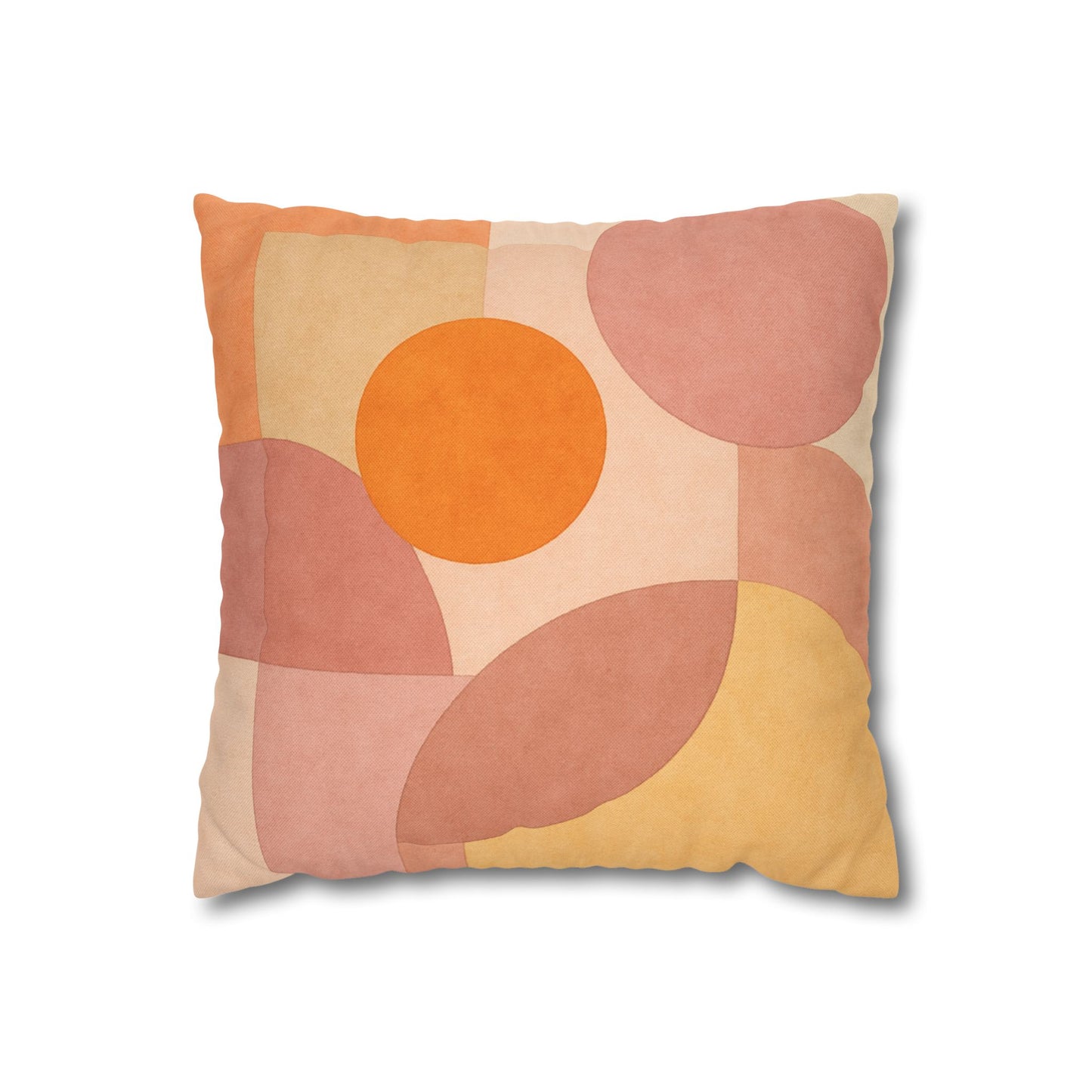 Boho Abstract Square Pillow - Geometric Decorative Throw Pillow Bohemian