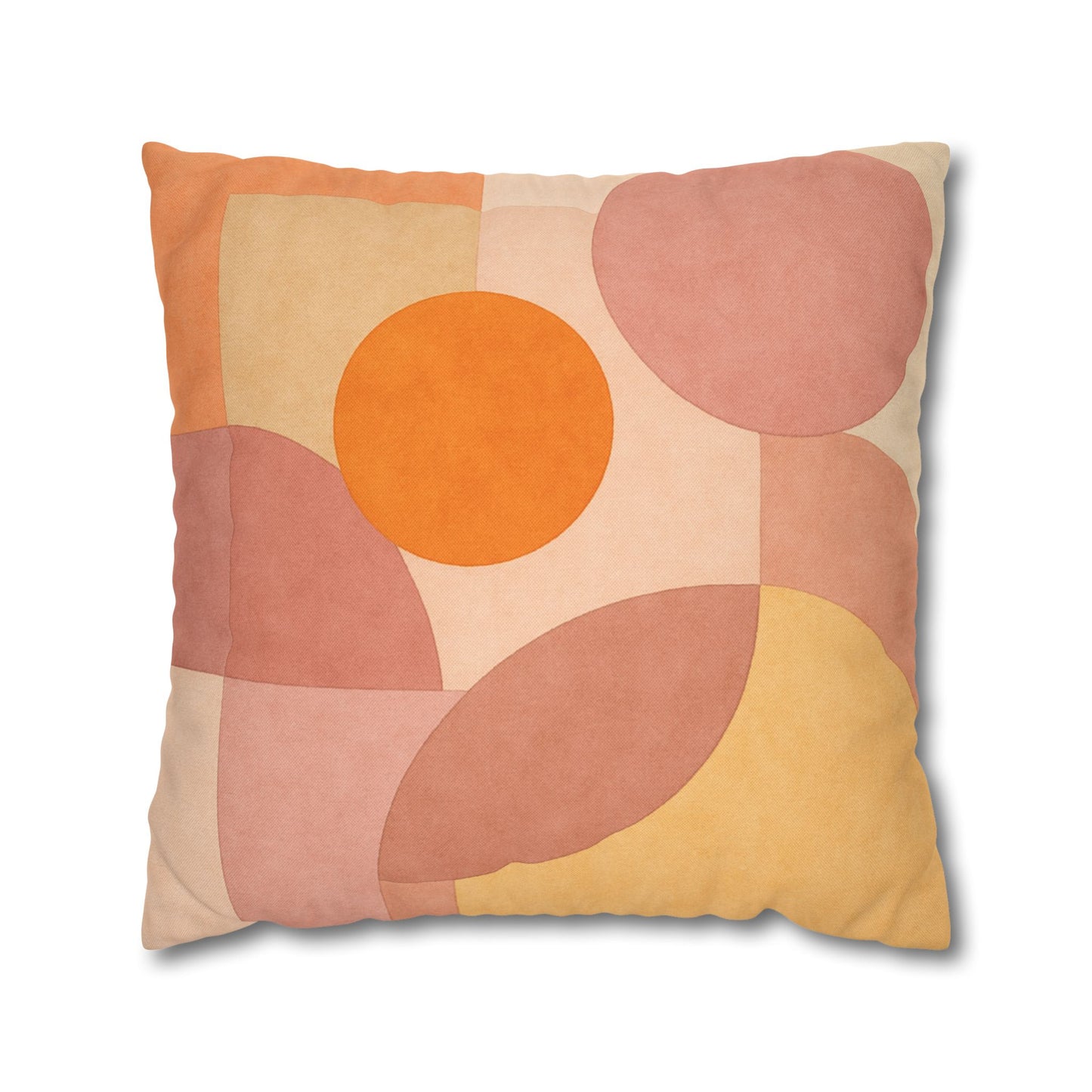 Boho Abstract Square Pillow - Geometric Decorative Throw Pillow Bohemian