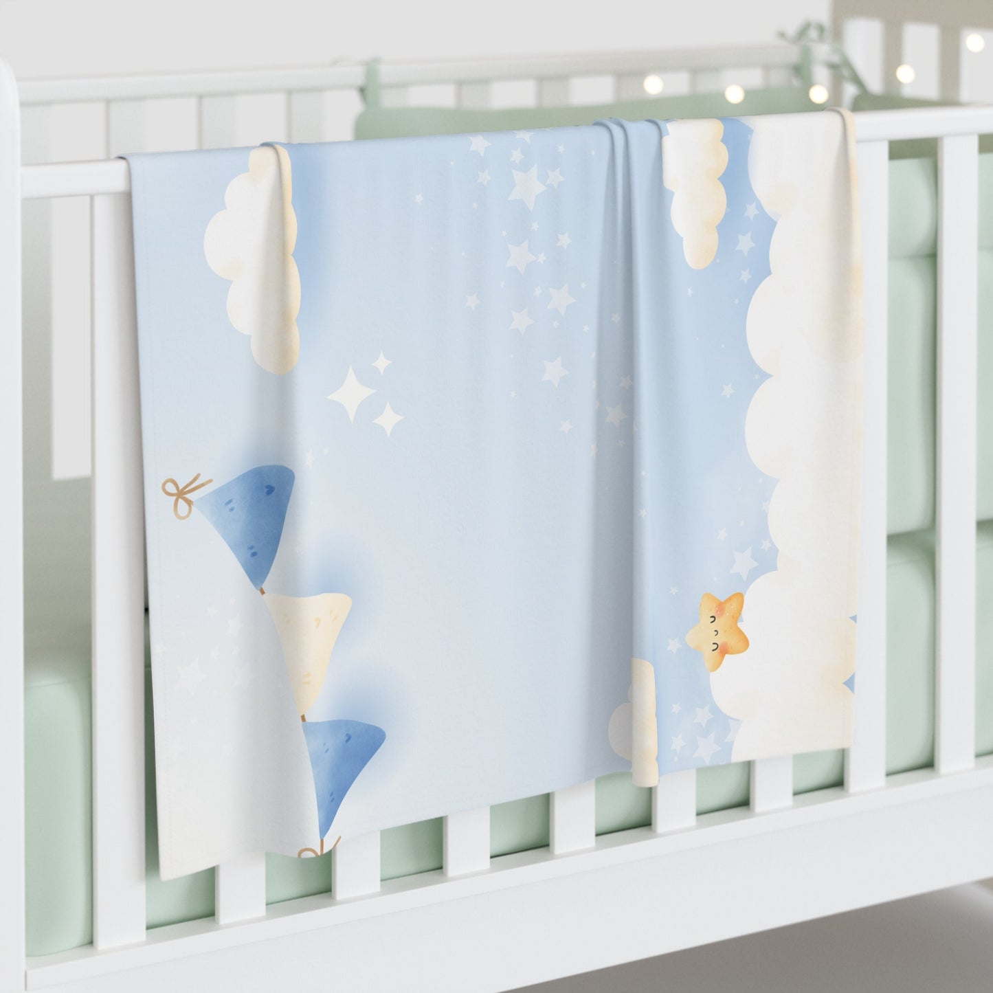 Personalized Baby Boy Milestone Blanket – Custom Name Swaddle for Monthly Growth & Newborn Photography