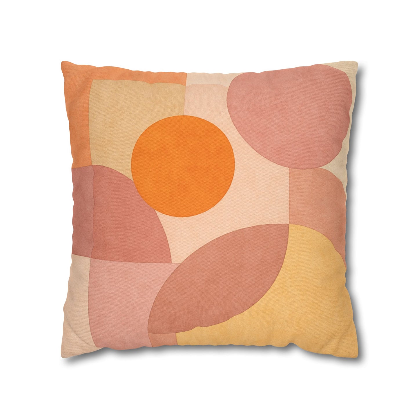 Boho Abstract Square Pillow - Geometric Decorative Throw Pillow Bohemian