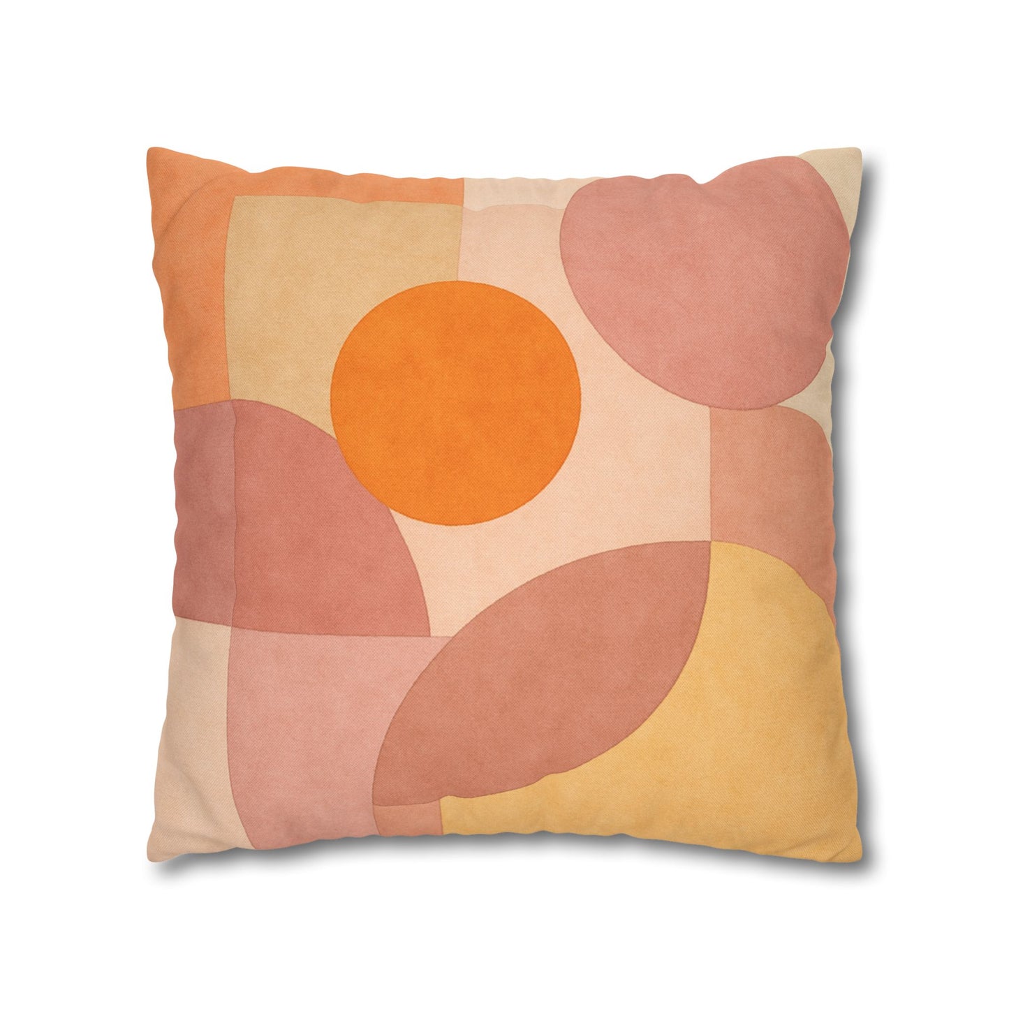 Boho Abstract Square Pillow - Geometric Decorative Throw Pillow Bohemian