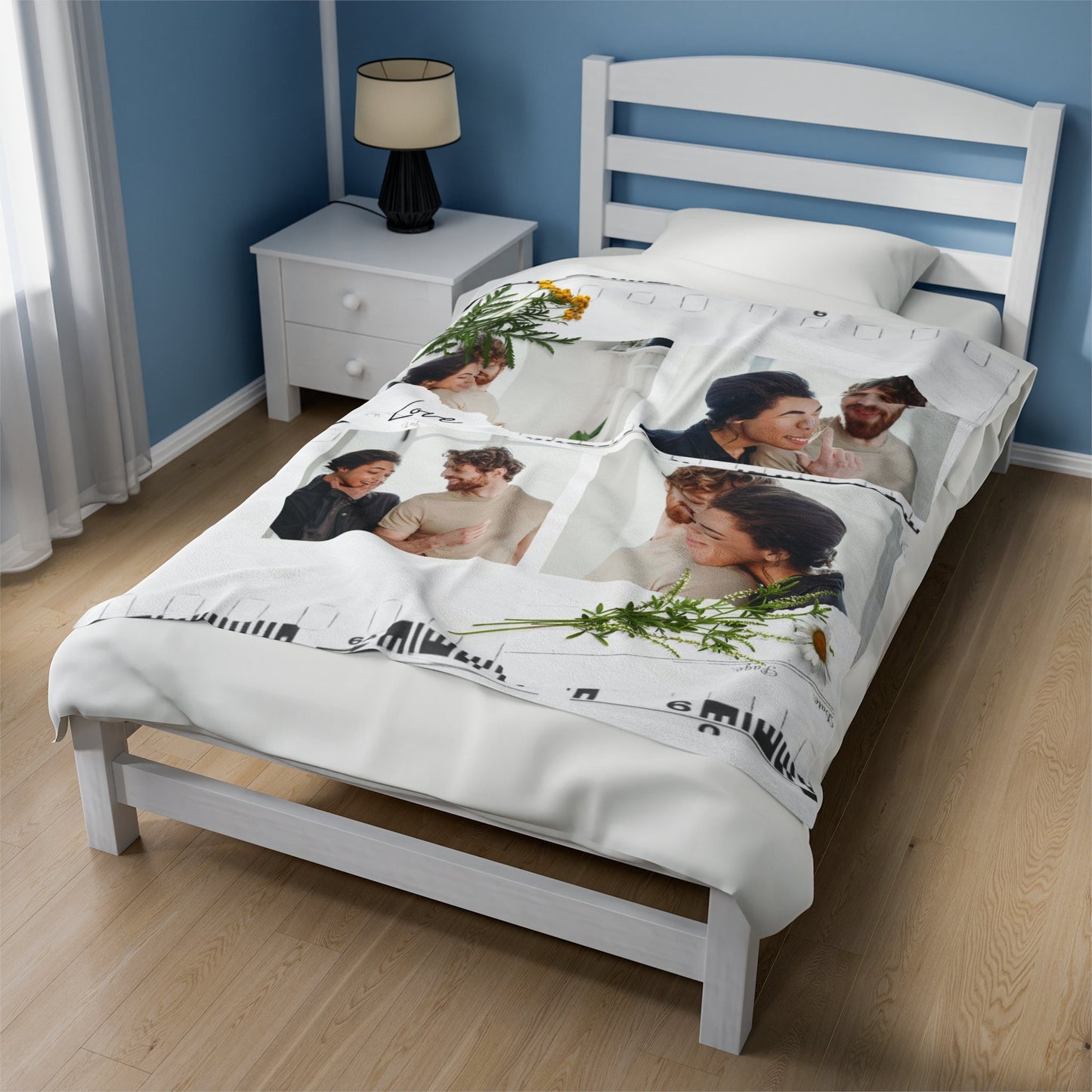 Personalized Photo Collage Blanket – Custom Gift for Couples & Special Momentsrsaries & Special Momentscial Moments