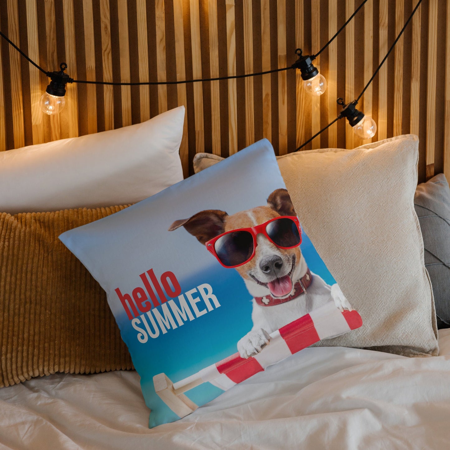 Personalized Dog Memorial Pillow – Custom Pet Photo Keepsake for Fur Moms & Remembrance Gifts