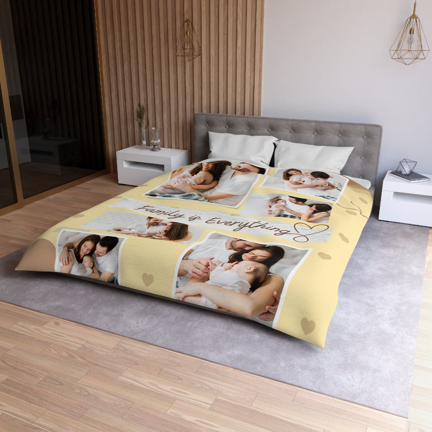 Personalized Family Photo Blanket – Collage Gift for Parents & Cozy Keepsake