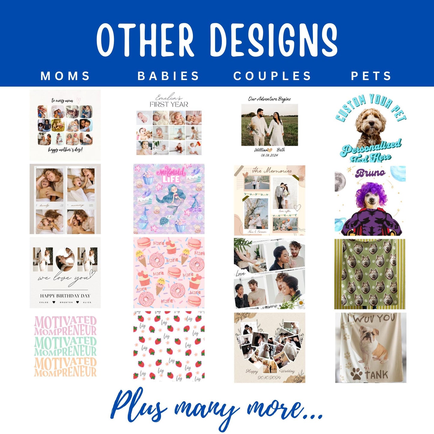 Personalized Mickey Blanket – Custom Name & Photo Gift for Kids Inspired by Magic Kingdom