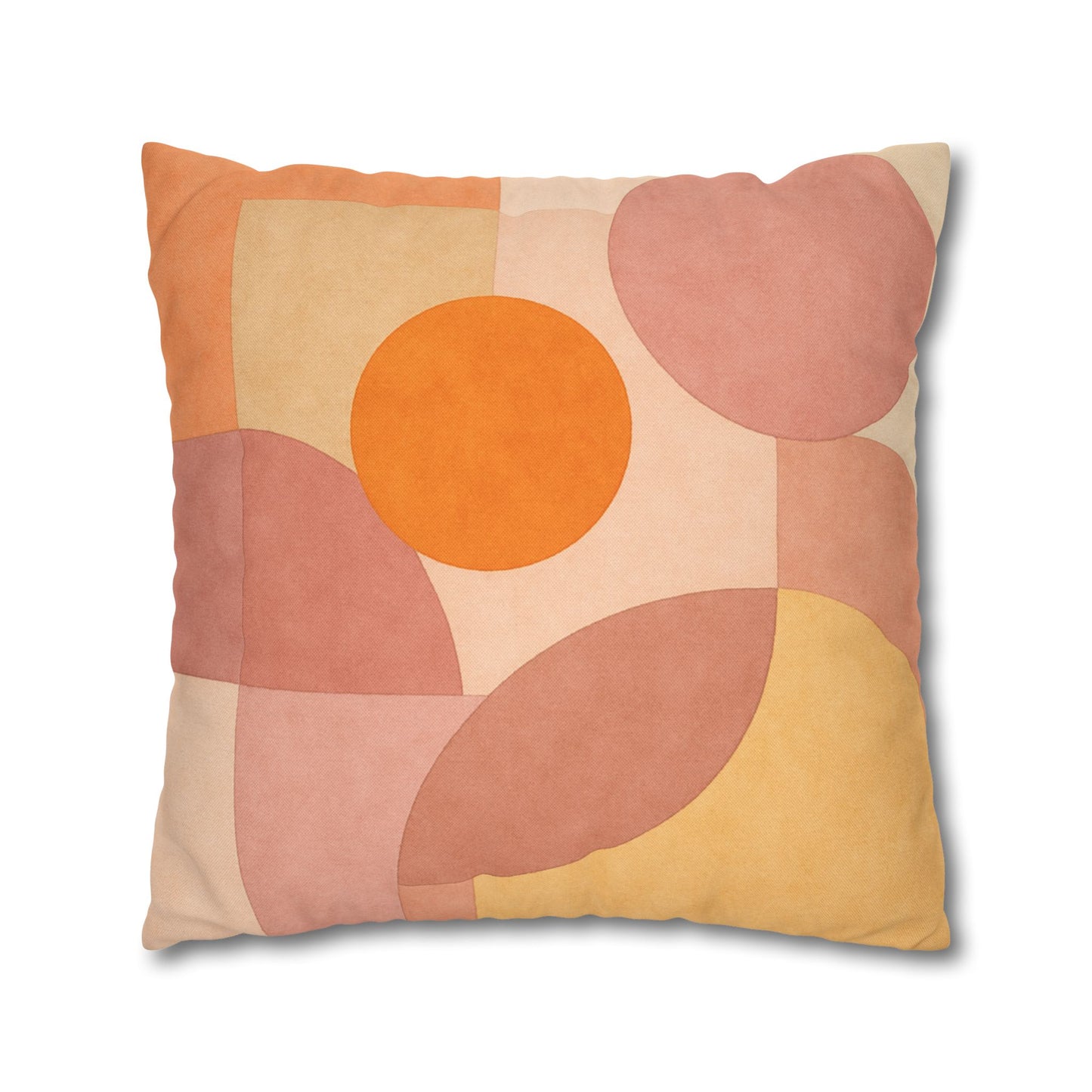 Boho Abstract Square Pillow - Geometric Decorative Throw Pillow Bohemian